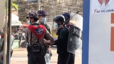 Video: Myanmar police hold AP journalist in chokehold