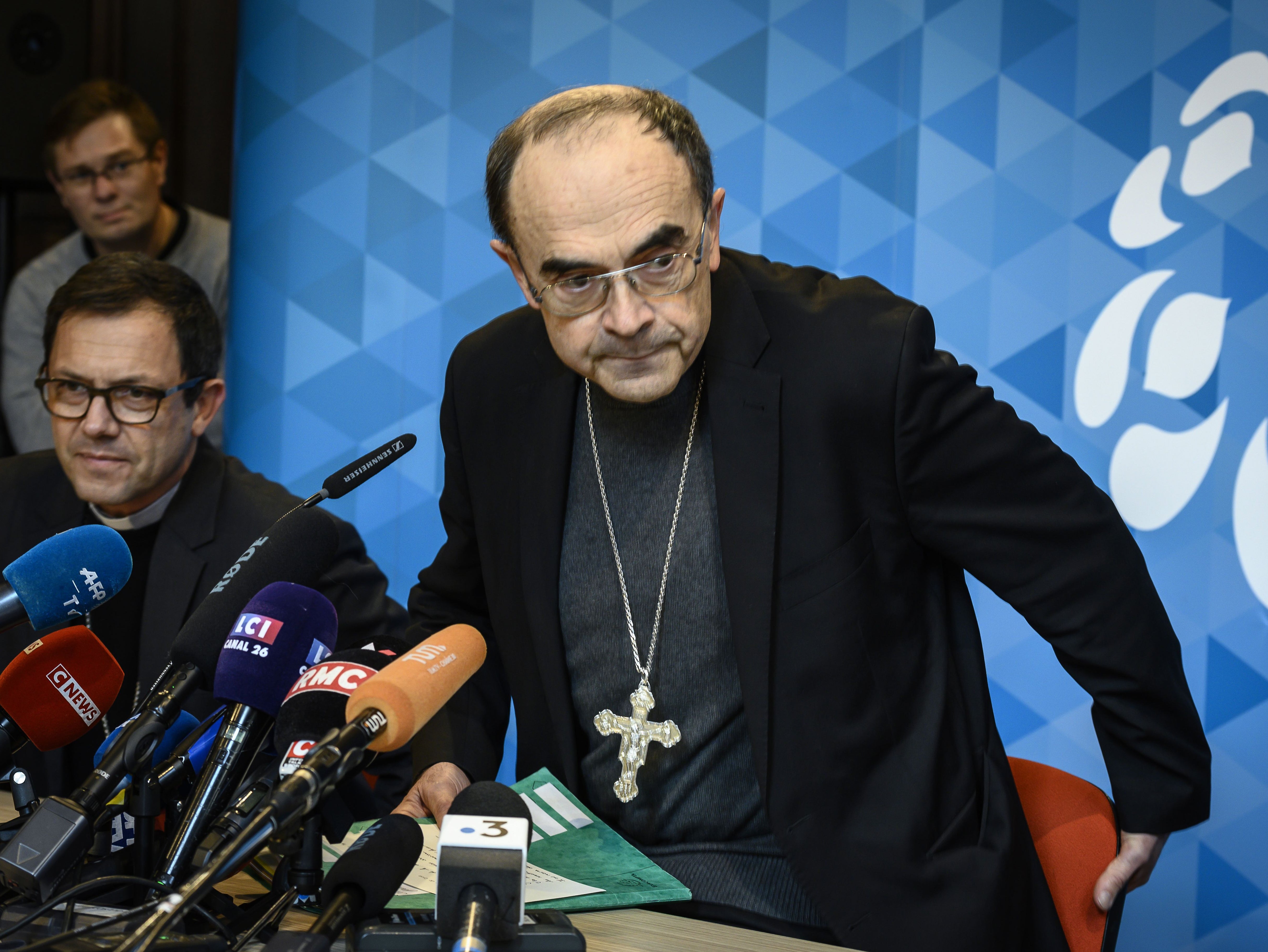 France’s top cleric, Cardinal Philippe Barbarin, was found guilty of failing to report past acts of sex abuse by a priest, but had his conviction overturned after offering to quit