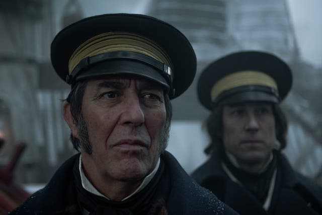 Ciaran Hinds and Tobias Menzies in The Terror