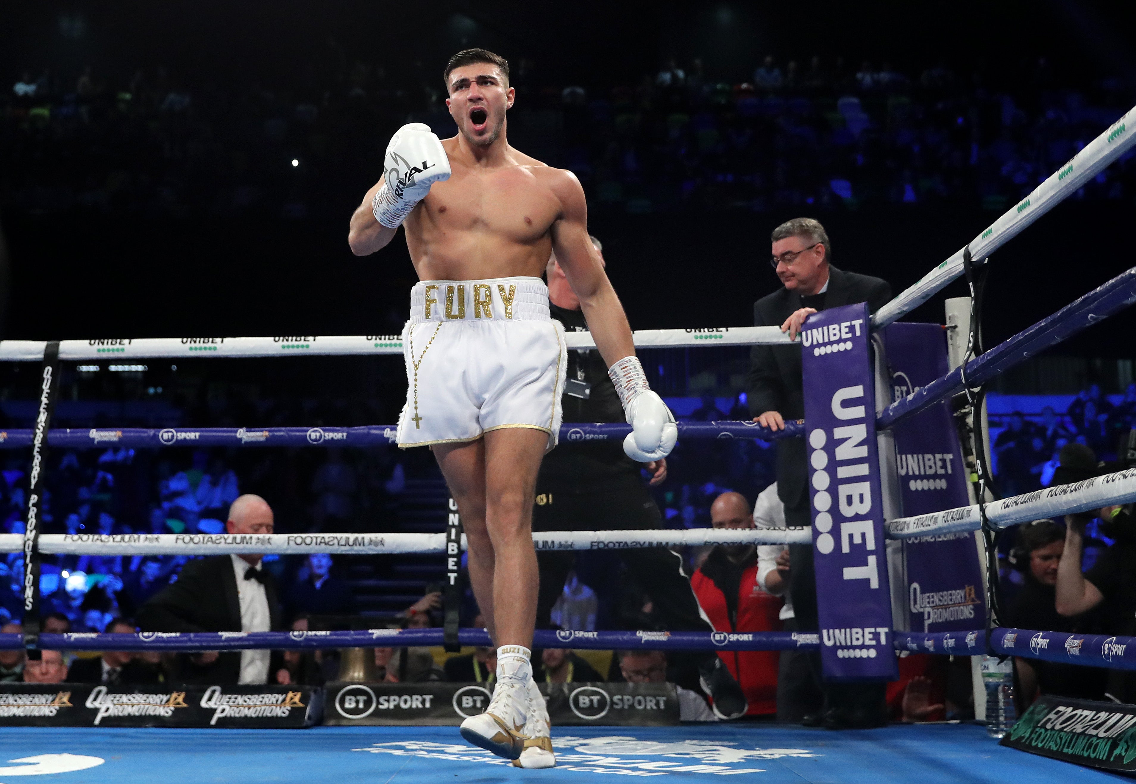 Tommy Fury has a 5-0 boxing record