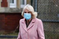 Prince Philip ‘slightly improving’ in hospital but ‘hurts at moments’, says Camilla