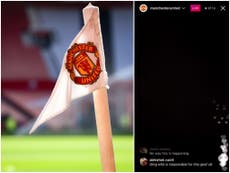 More than 30,000 fans tune into Manchester United’s accidental Instagram live
