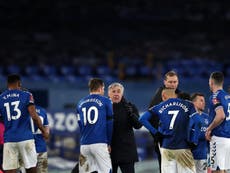 Carlo Ancelotti wants Everton players to use ‘expectation’ as ‘motivation’ in chase for Champions League