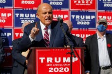 Giuliani mocked for warning of dangers of misinformation after amplifying Trump’s ‘big lie’ on elections for months