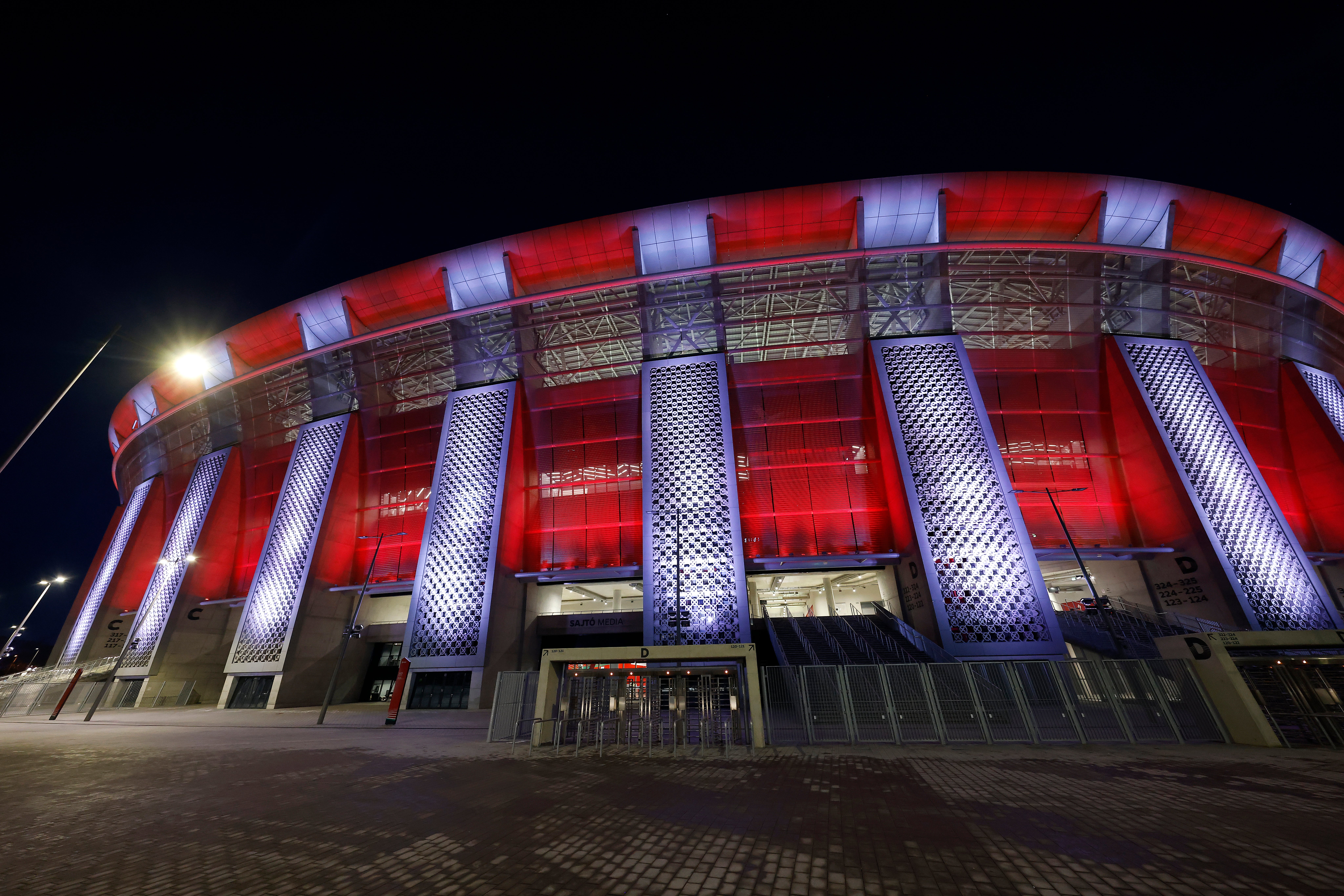 The Puskas Arena will host Liverpool’s Champions League tie