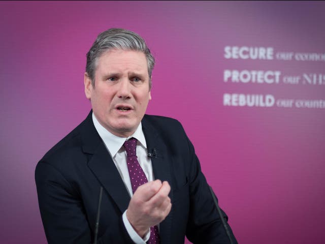 <p>Sir Keir Starmer accused ministers of treating children as an ‘afterthought’ throughout the pandemic  </p>