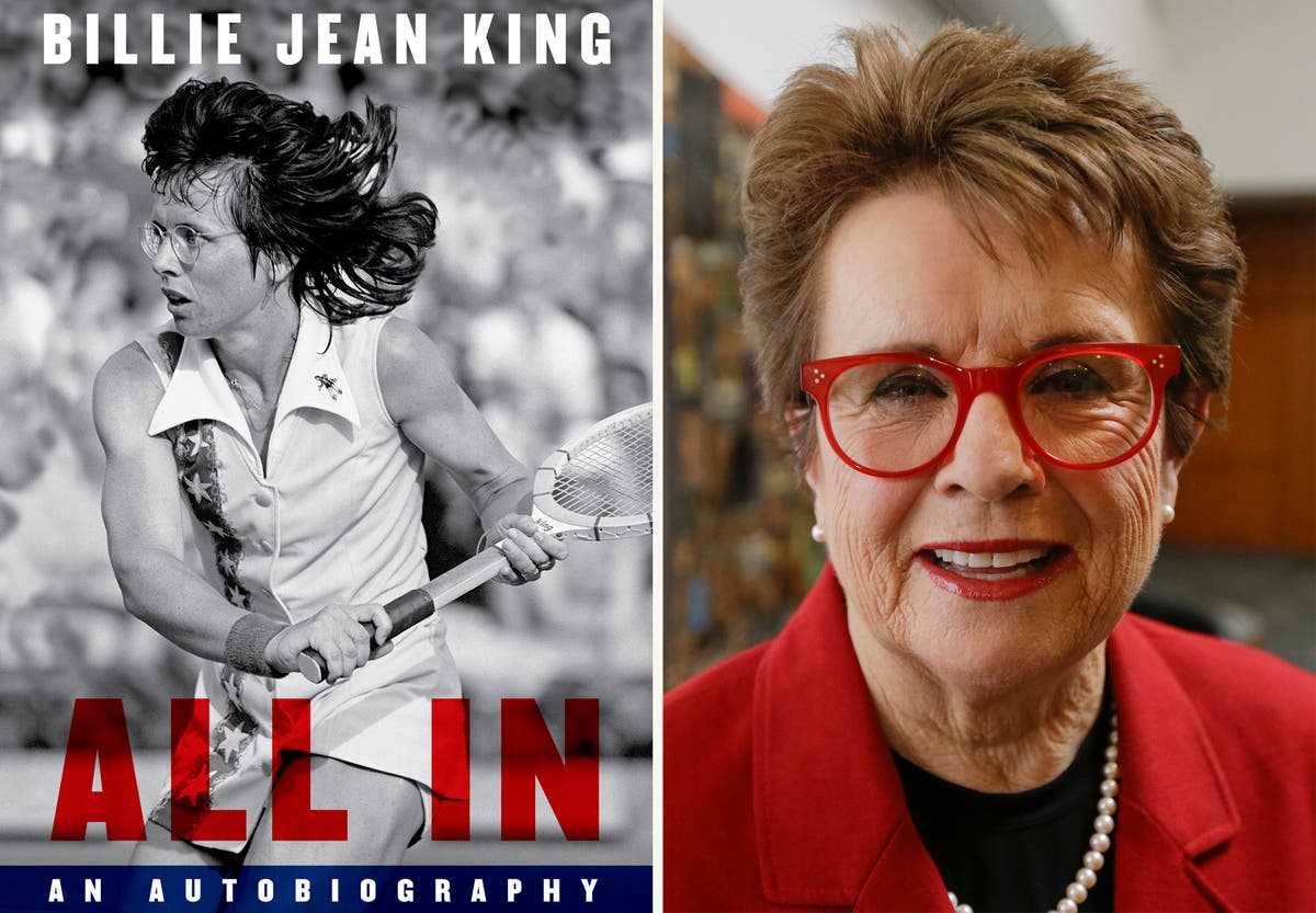 Billie Jean King memoir 'All In' to be published in August Billie Jean ...