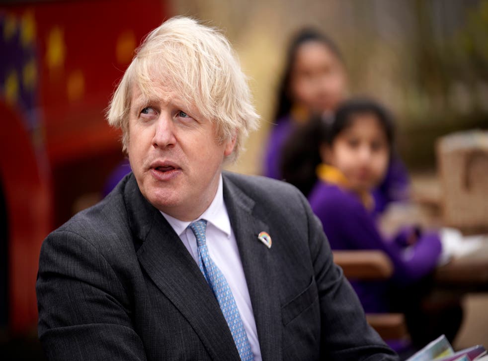 <p>Boris Johnson’s standing has been boosted by the vaccine rollout programme</p>