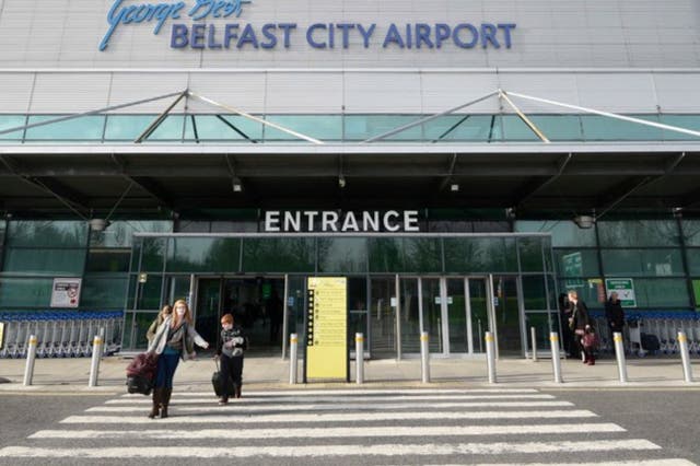 Returning soon: George Best Belfast City airport will soon welcome Ryanair 