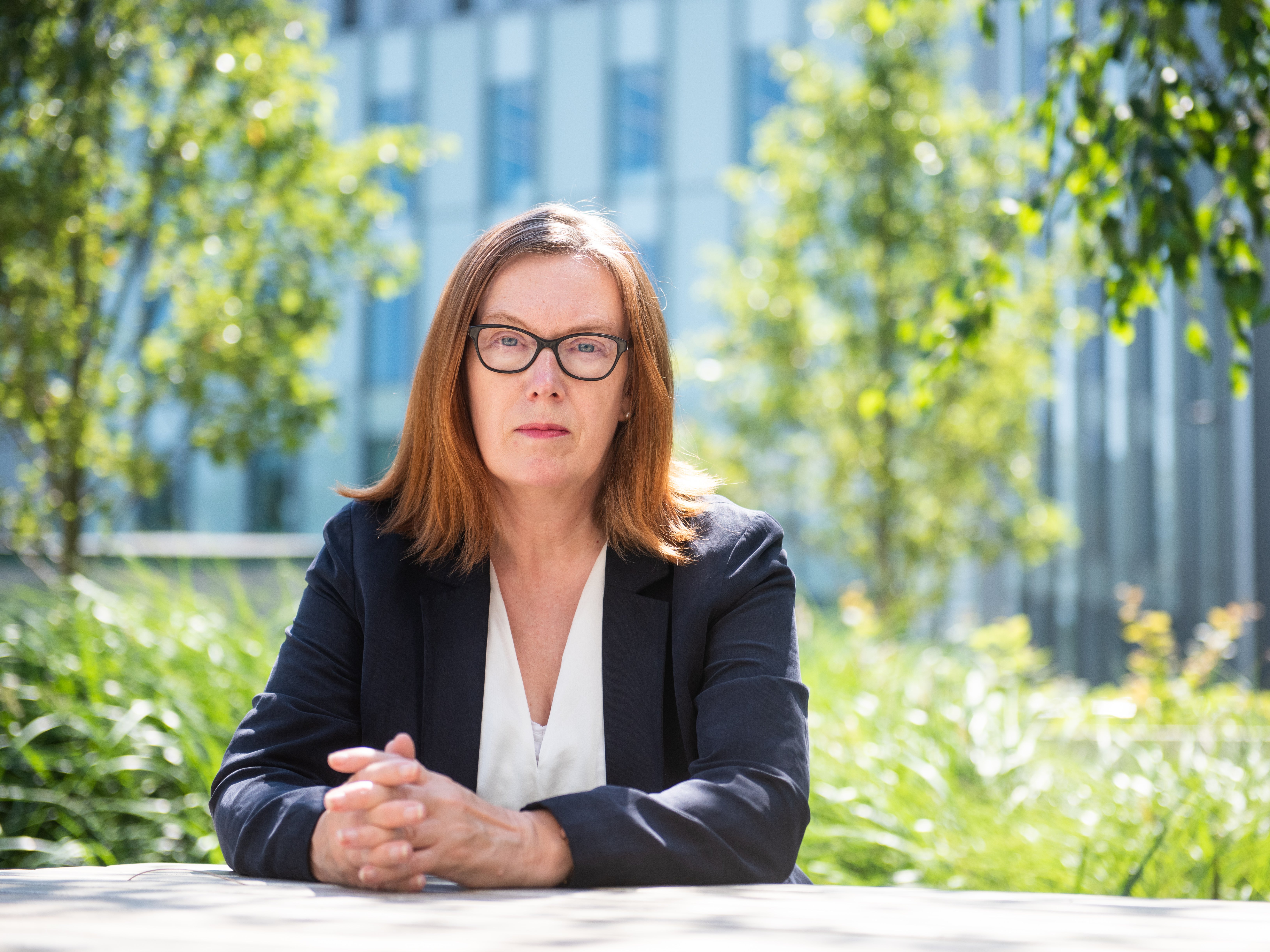 Prof Sarah Gilbert, who led the Oxford vaccine team