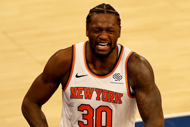 New York Knicks player Julius Randle