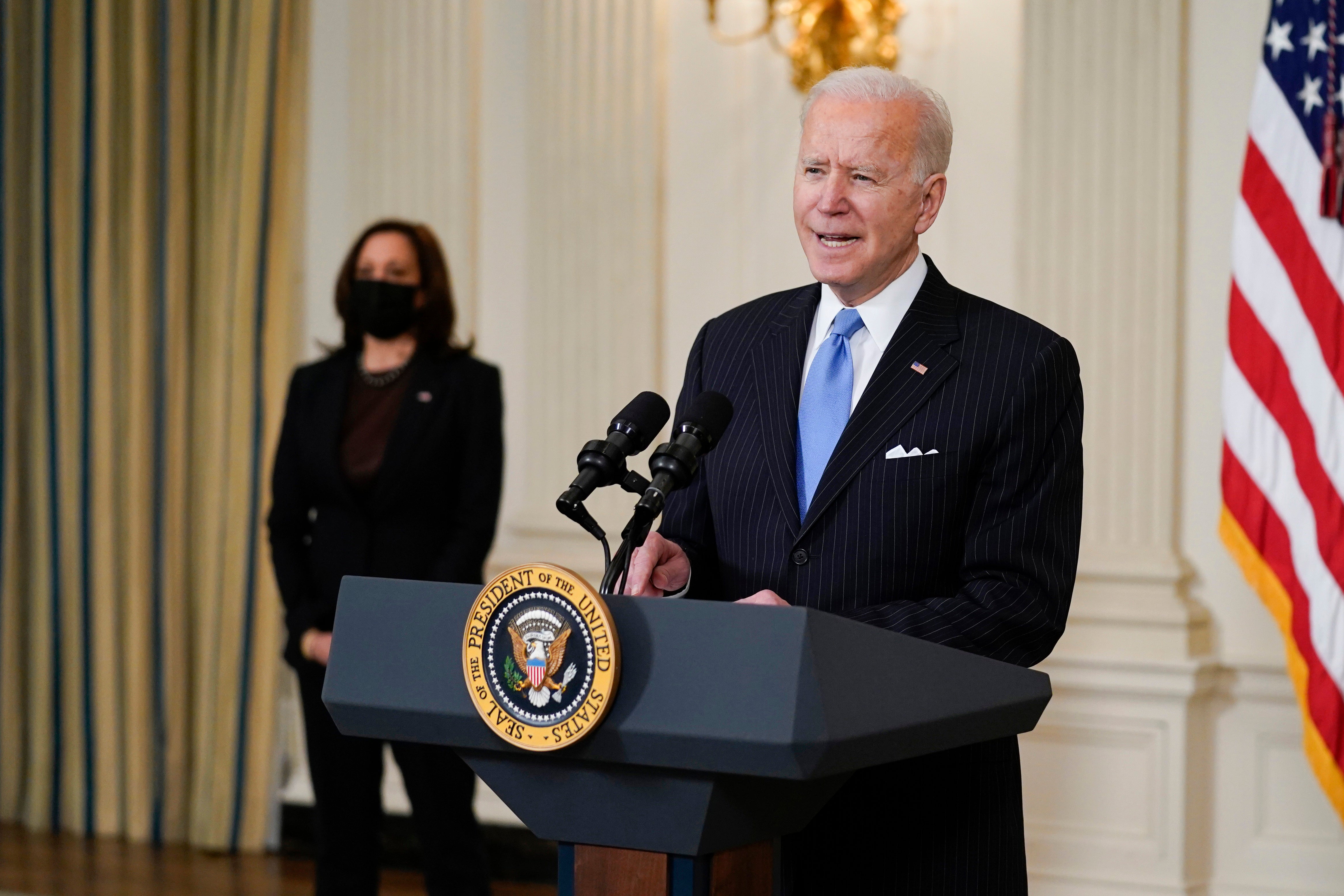 <p>Forty-three days into his presidency, Joe Biden has yet to hold a formal White House press conference.</p>