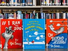 Dr Seuss books are nine of the top 10 best-selling titles on Amazon after ‘cancel’ row