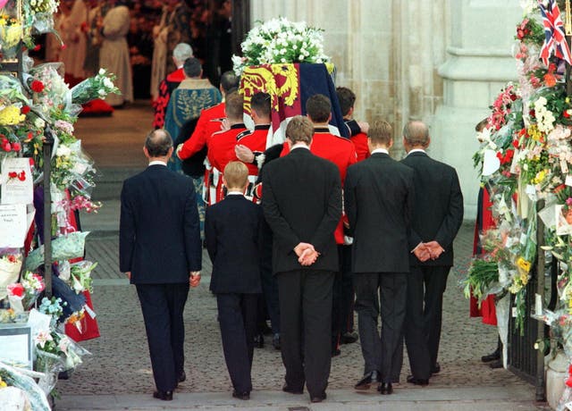 Diana’s funeral was watched by billions of people