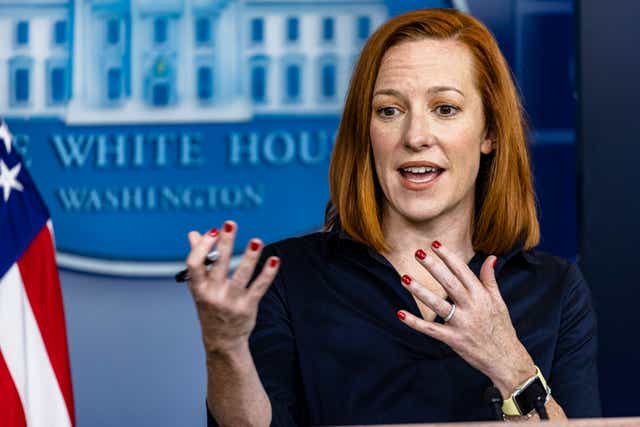 <p>White House scoffs at idea Trump deserves credit for vaccines saying half a million Americans died under his watch</p>