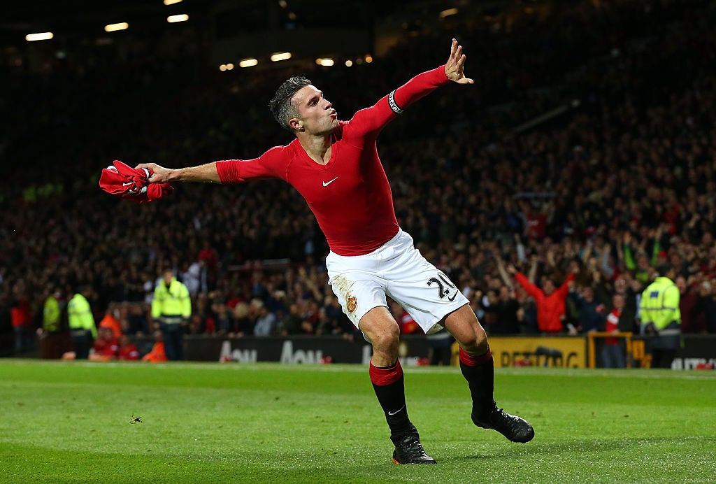 Robin Van Persie chose United over City after leaving Arsenal