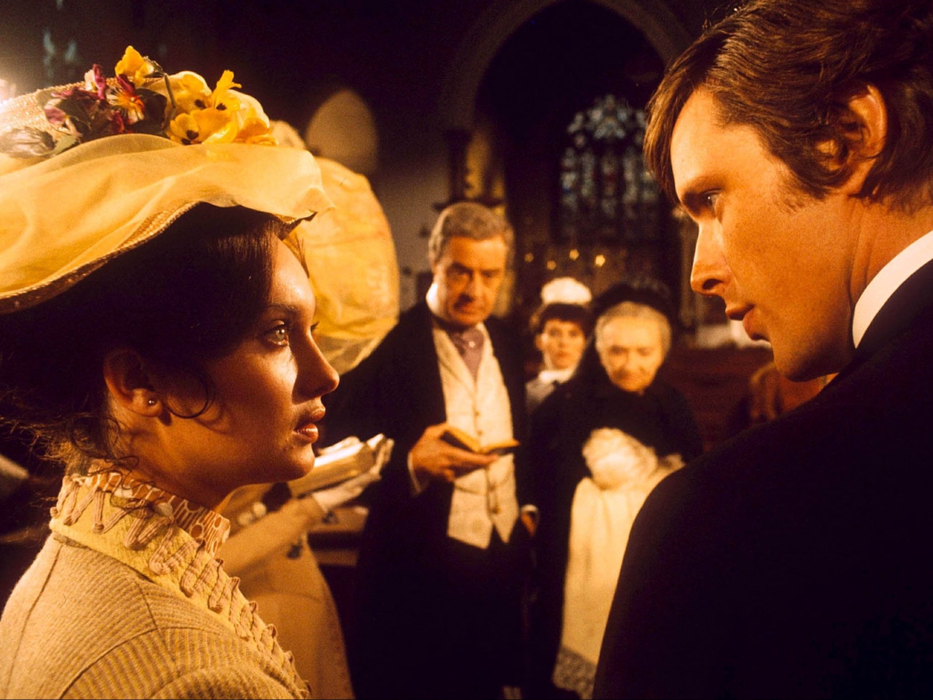 Nicola Pagett and Ian Ogilvy in Upstairs, Downstairs