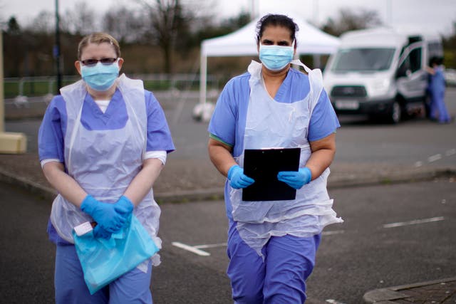 <p>NHS workers have made great sacrifices – as have many – during the pandemic</p>