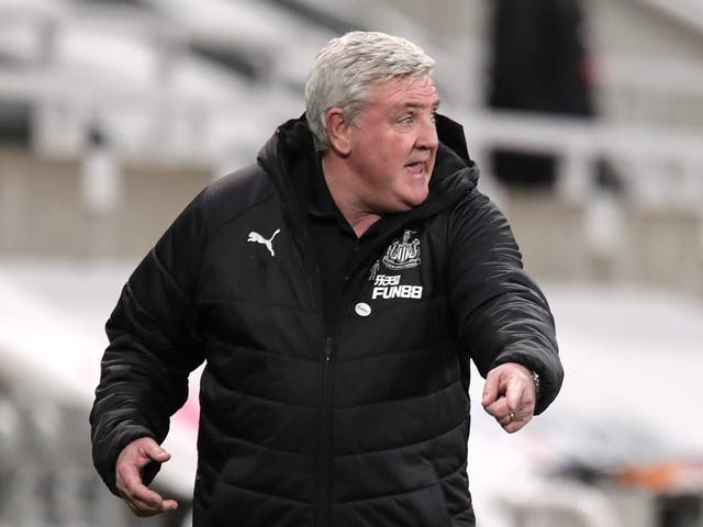 Newcastle manager Steve Bruce