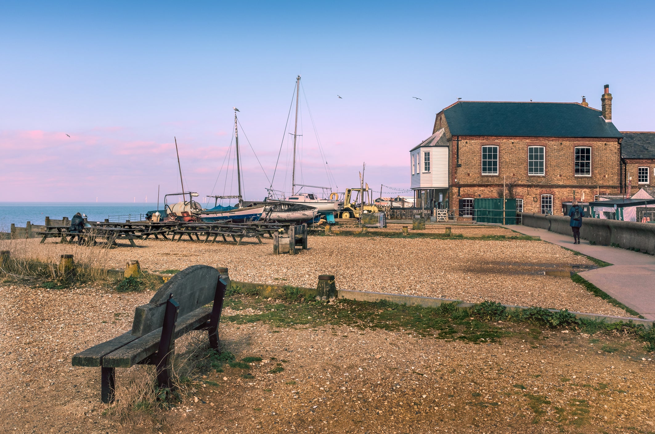 Whitstable beach