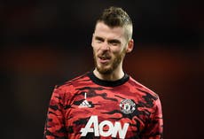 David de Gea set for Manchester United break with Dean Henderson starting derby