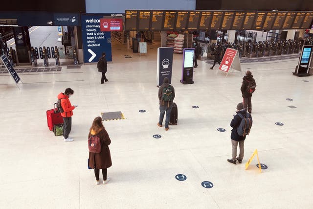 Waiting game: the taxpayer is subsidising empty trains to the tune of £30m per day, including from London Waterloo – once the busiest station in Europe