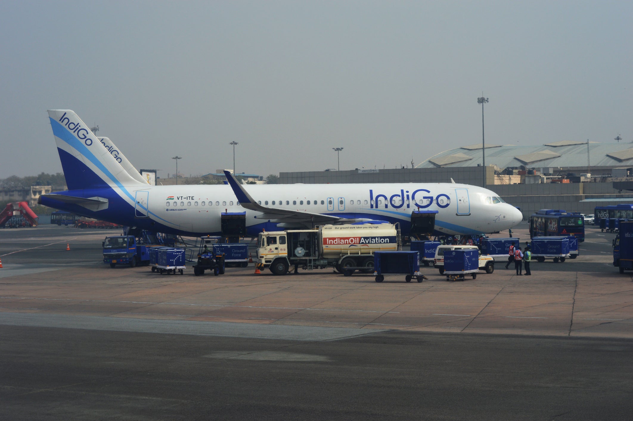 The incident occurred after an IndiGo flight