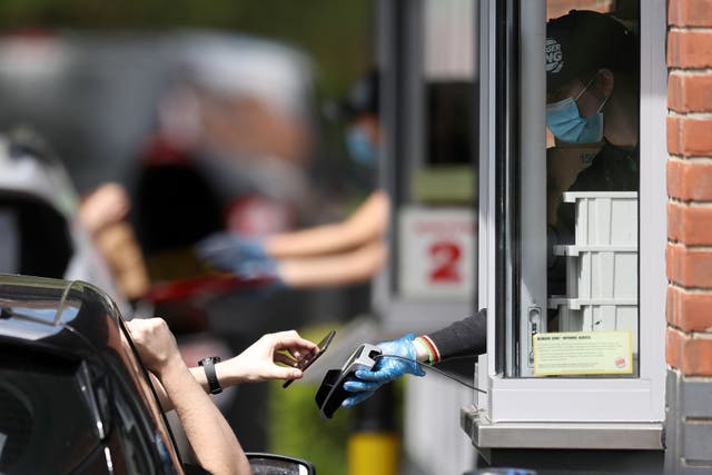 <p>The pandemic has seen an increase in the number of contactless payments being made</p>