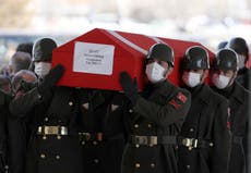 Turkey: sudden weather change likely cause of chopper crash