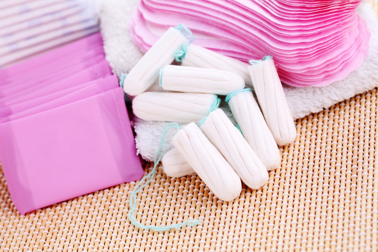 ‘Period poverty has increased massively’ during the pandemic, claims one charity.
