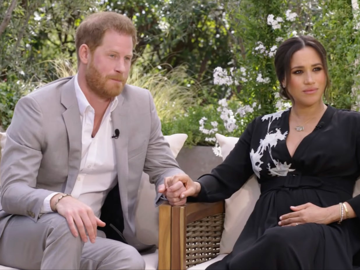 Harry and Meghan’s interview with Oprah Winfrey will be broadcast in the UK on Monday (9 March)