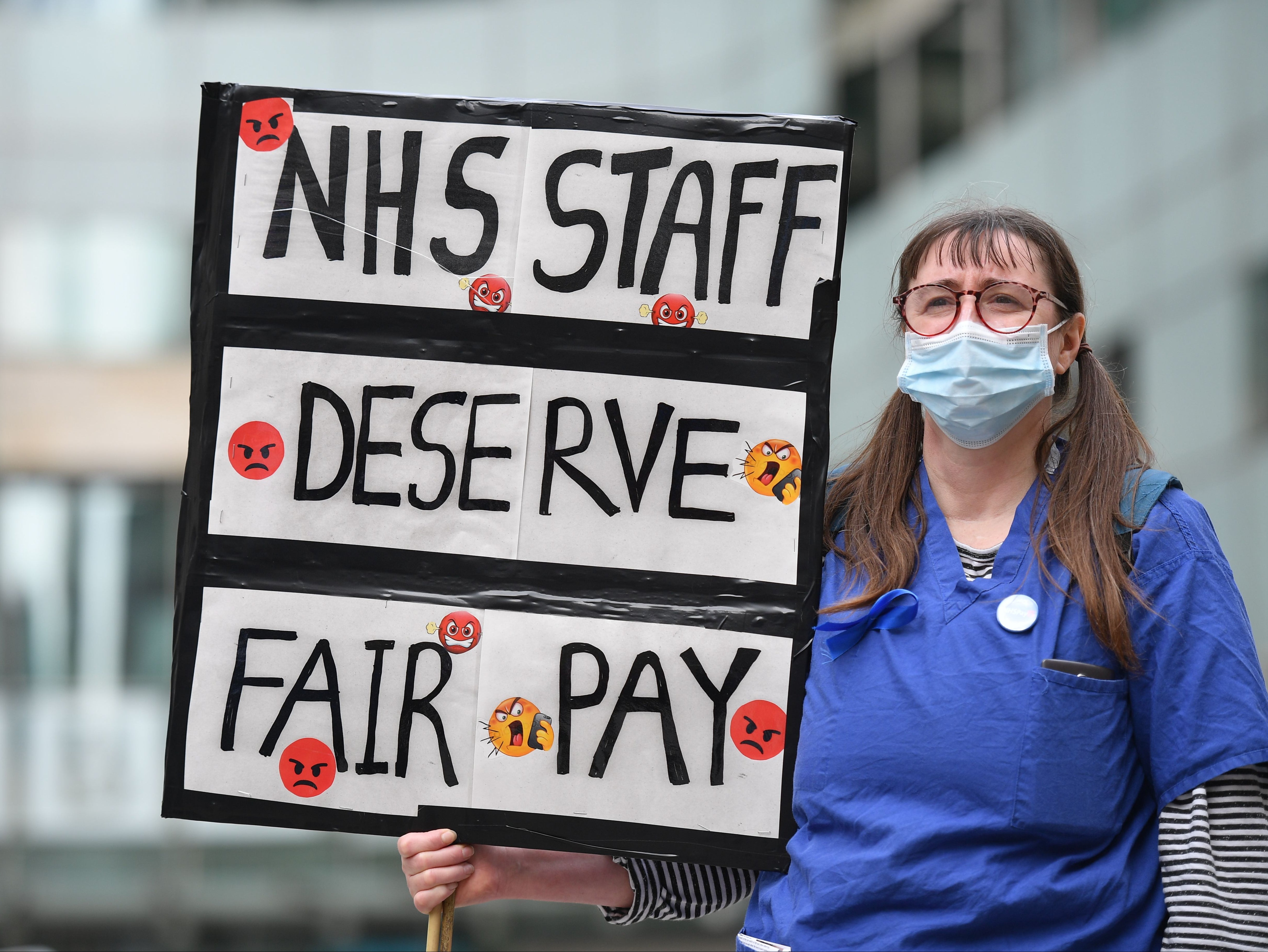 More pay for nurses is only one of the problems facing the government over the NHS