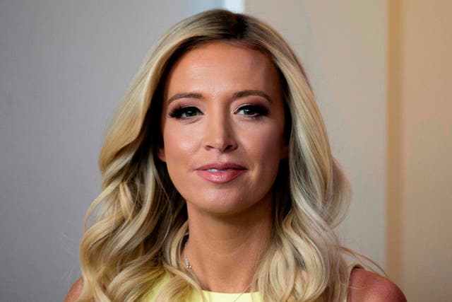 <p>Kayleigh McEnany was no fan of the vice president’s magazine profile.</p>
