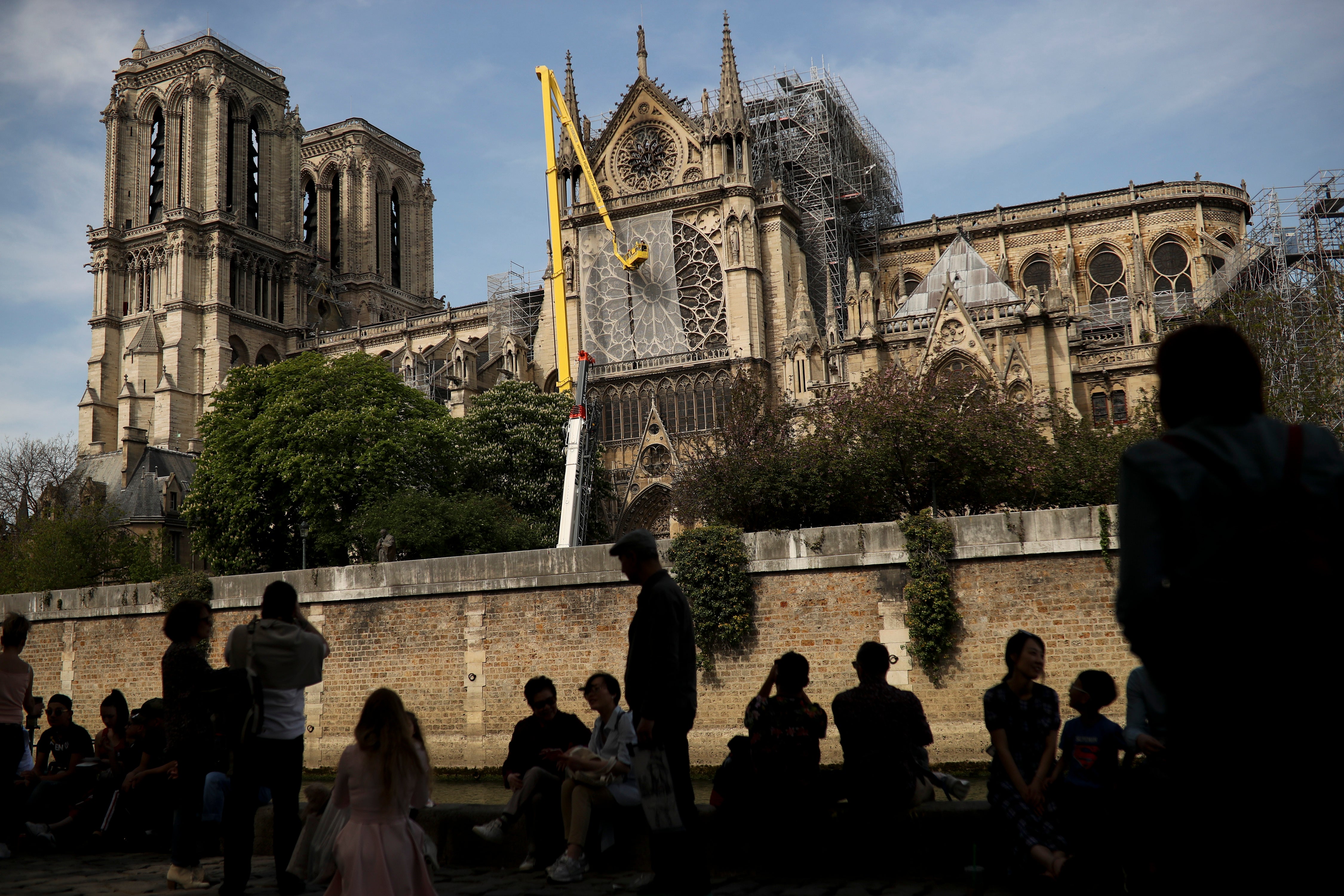 France Notre Dame Spire