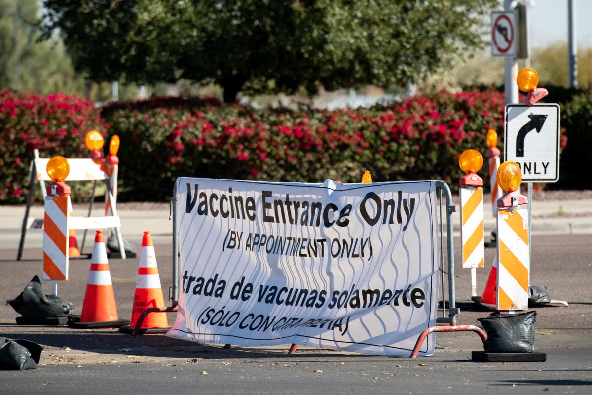 Arizona county opens Covid vaccine eligibility to anyone aged 18 and older