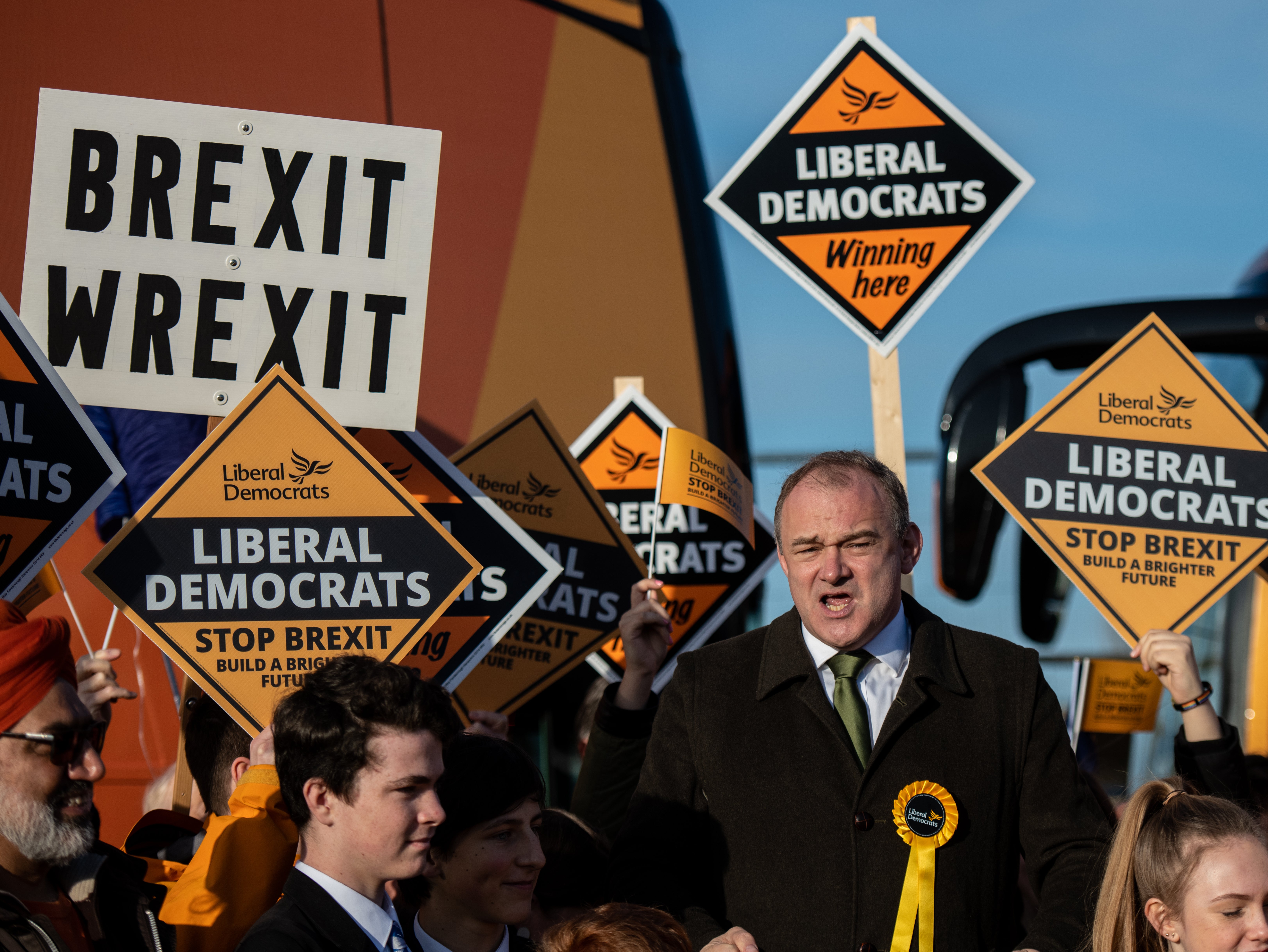 Ed Davey hit out at Brexit, the UK government and the SNP in one go
