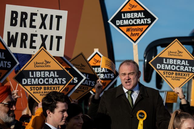 Ed Davey hit out at Brexit, the UK government and the SNP in one go