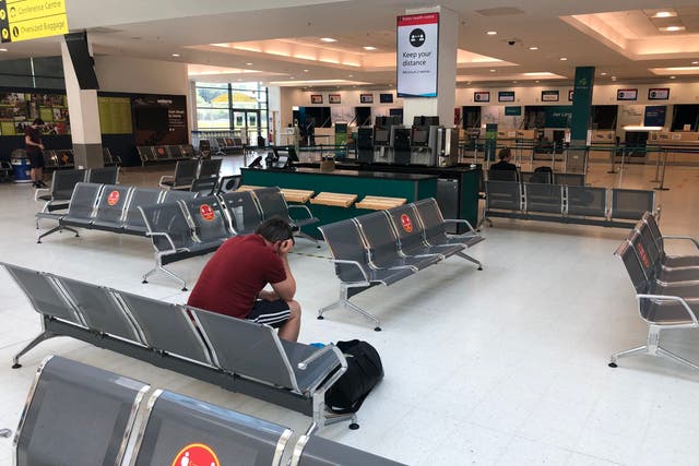 Empty quarter: George Best Belfast City airport in June 2020