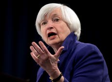 Yellen plays down inflation fears, pushes for relief bill