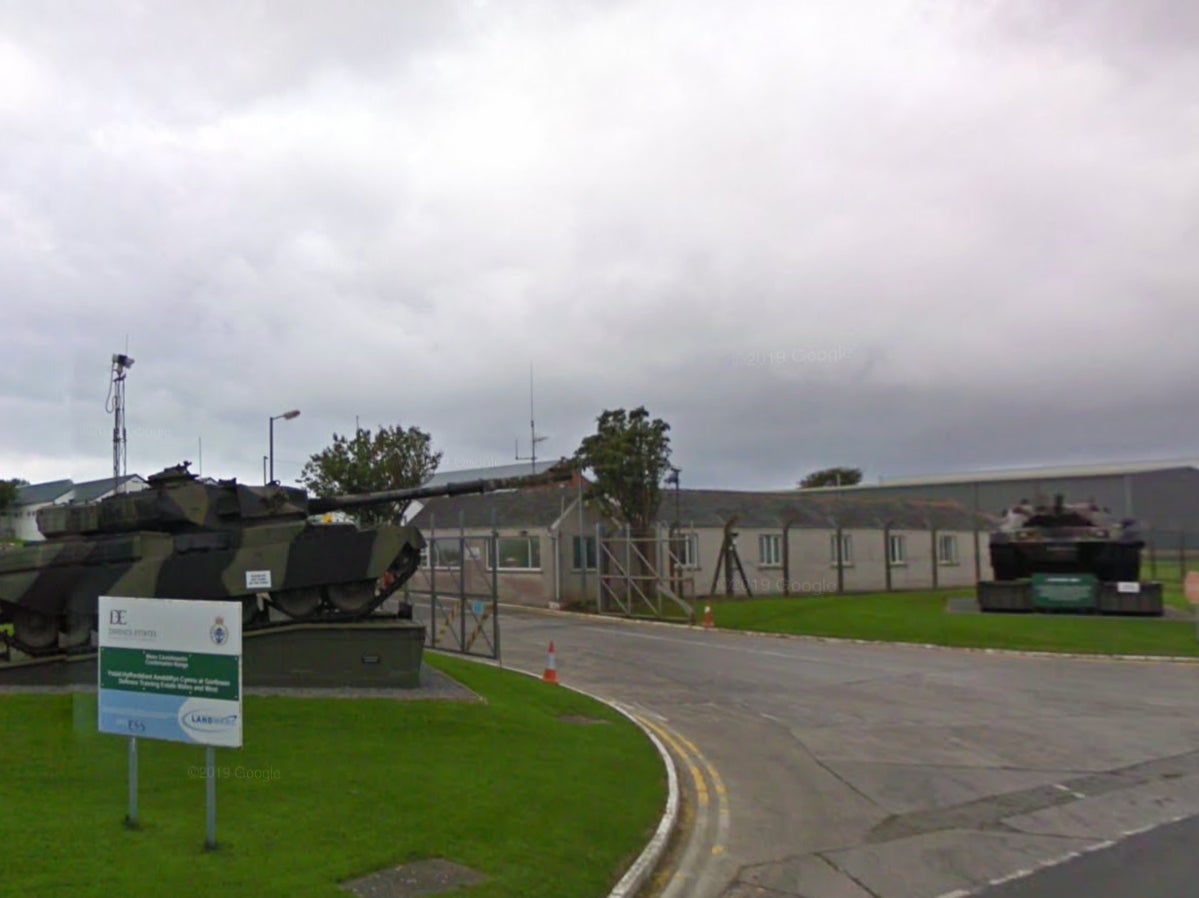 The Castlemartin Training Area, where the exercise which claimed the life of a sergeant is reported to have taken place