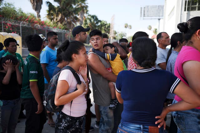 Mexico US Asylum Seekers