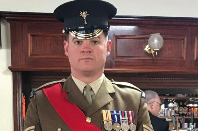 Sgt Hillier died on Thursday evening