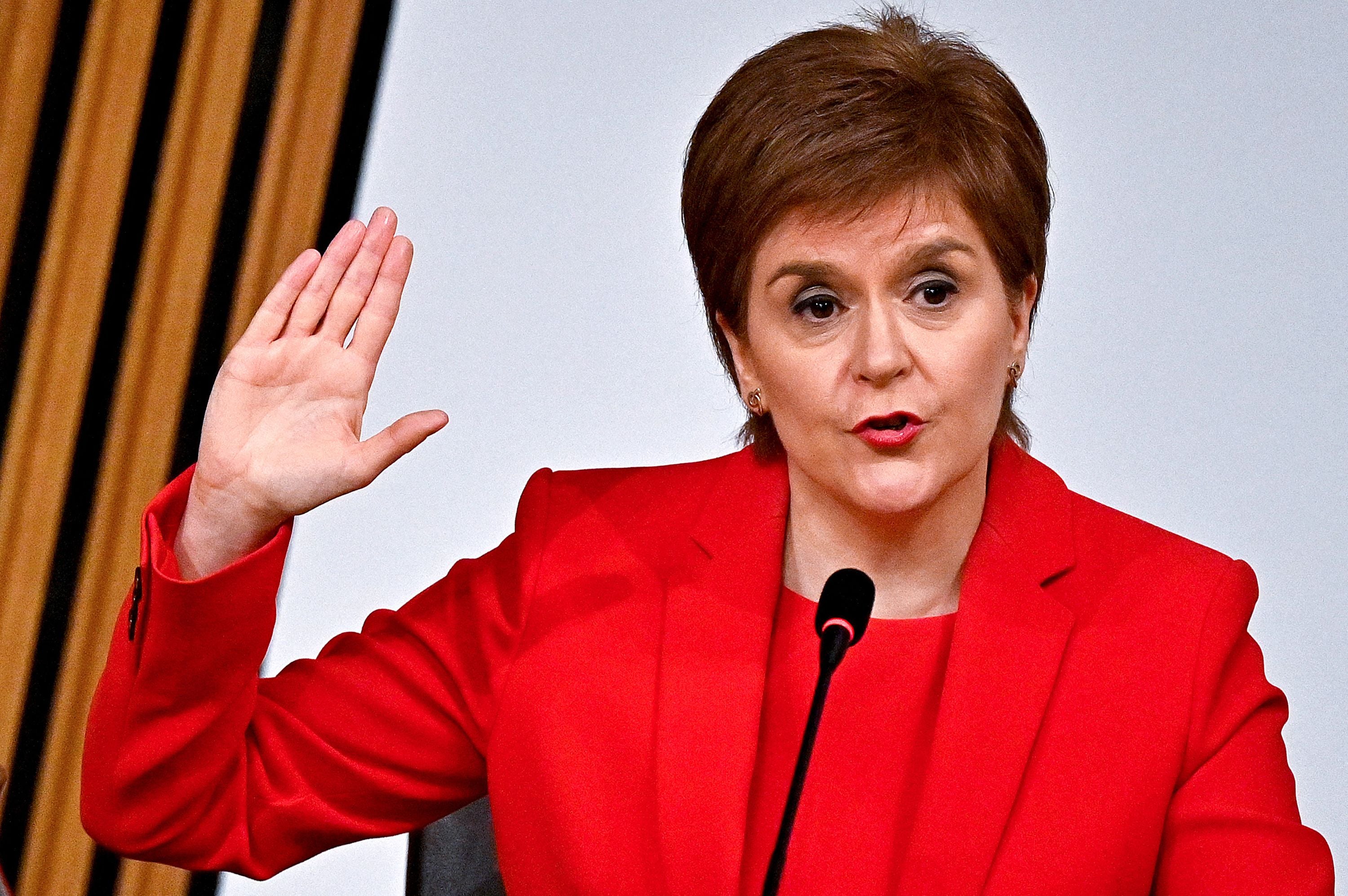 Nicola Sturgeon gave evidence to inquiry earlier in March