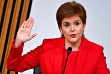 Scots don’t support independence after Sturgeon inquiry, poll suggests