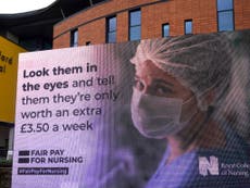 Labour demand at least a 2.1% pay rise for NHS staff