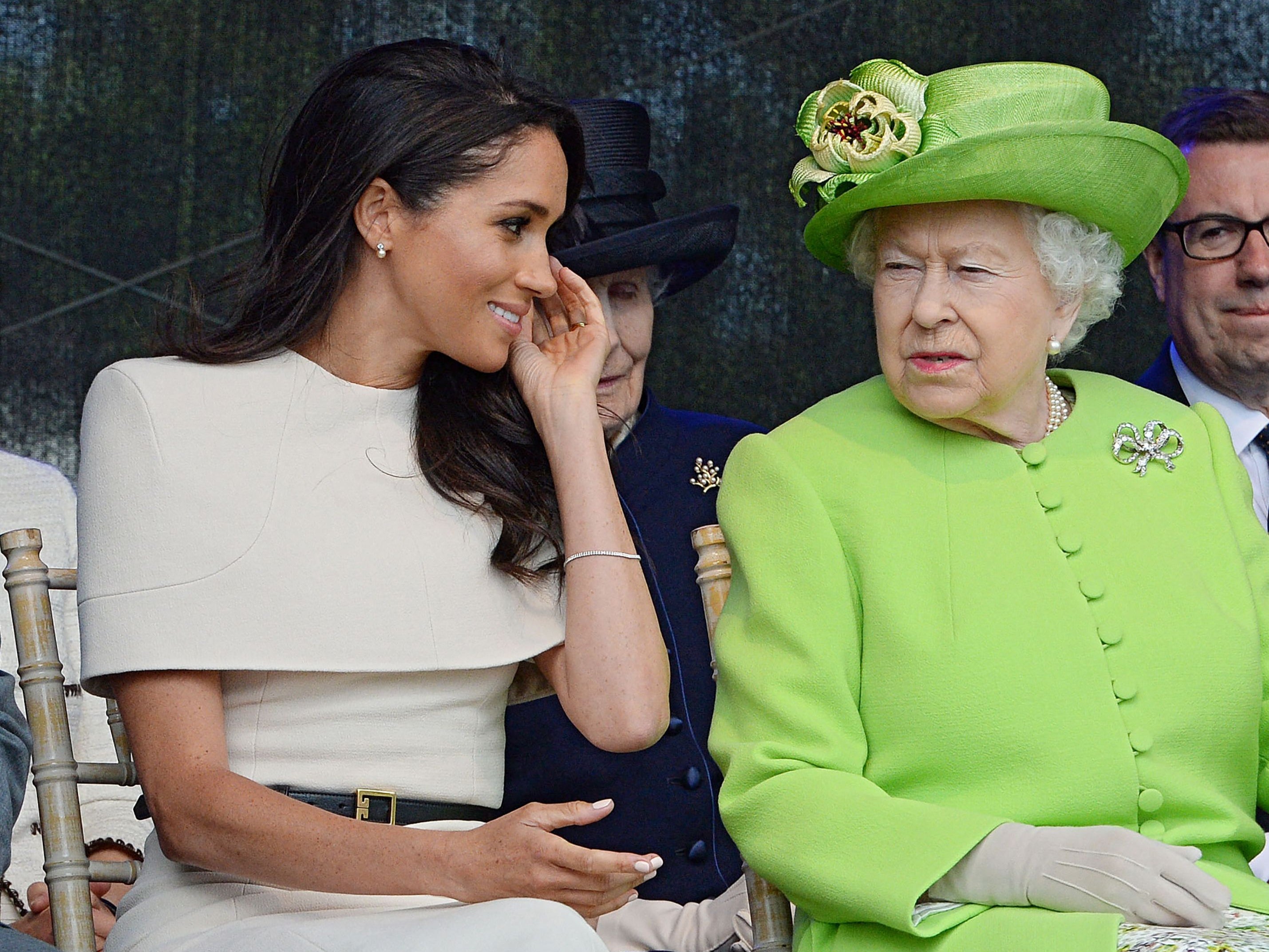 Meghan Markle says she had no idea she had to curtsy to Queen in private and says she didn’t Google Harry