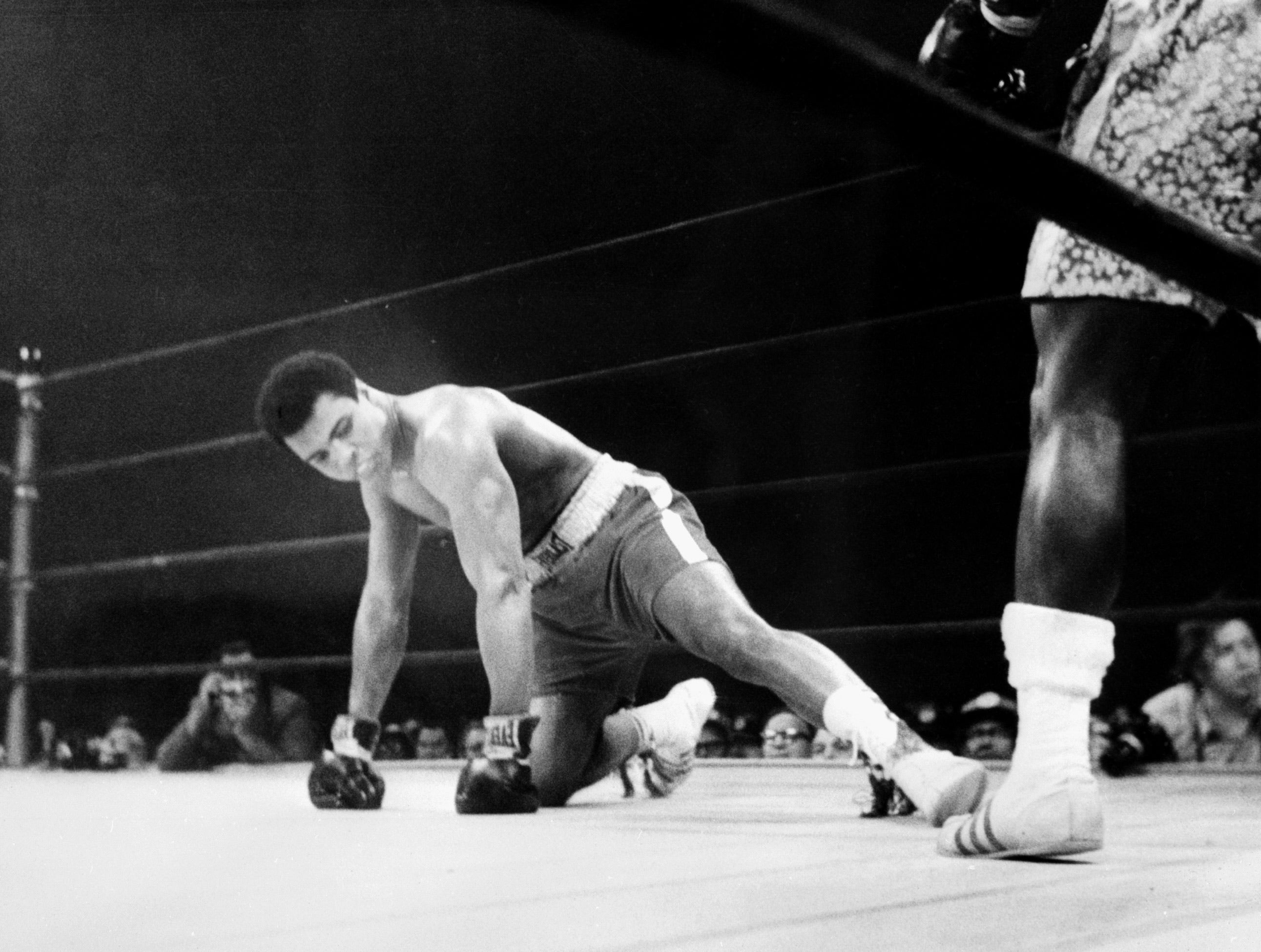 Muhammad Ali was beaten for the first time in his career