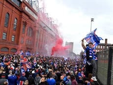 Nicola Sturgeon: Rangers fans ‘risk lives’ by gathering to celebrate Scottish Premiership title win
