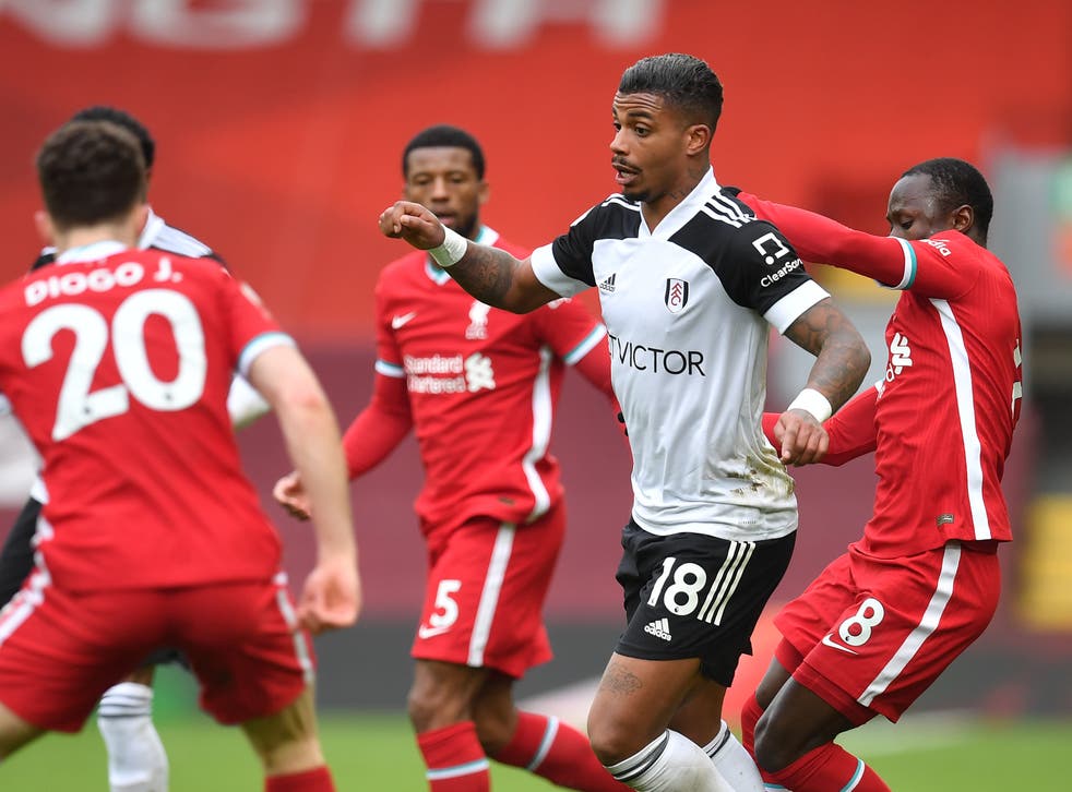 luchthaven conversie Vertellen Liverpool vs Fulham result: Player ratings as Mario Lemina inflicts another  home defeat on the Reds | The Independent