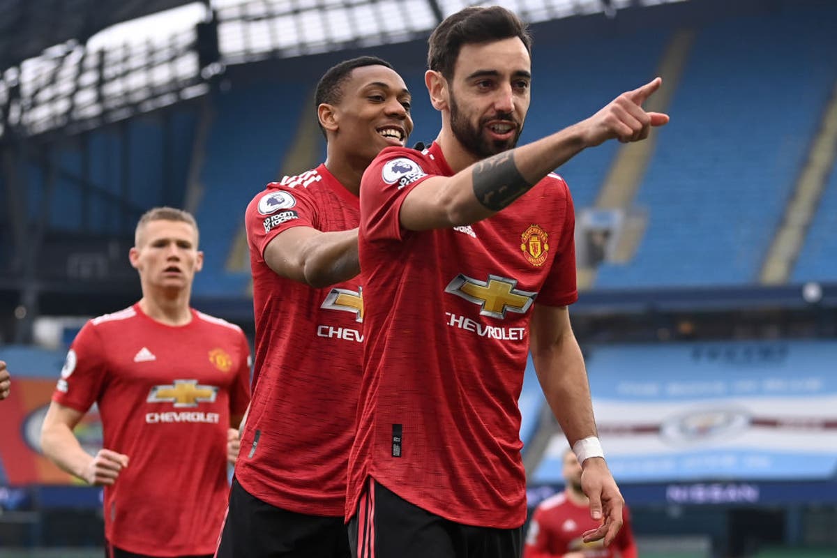 Man City Vs Manchester United: Bruno Fernandes Hails ‘almost Perfect 